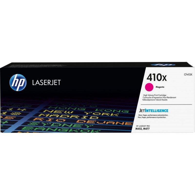 HP 410X toner LaserJet magenta grande capacité authentique, 5000 pages, Magenta, 1 pièce