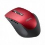 ASUS WT425, Droitier, Optique, RF sans fil, 1600 DPI, Rouge