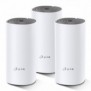 TP-LINK Deco E4 3-pack, Blanc, Gris, Interne, Système maillé, LAN, WLAN, Bi-bande 2,4 GHz 5 GHz, Wi-Fi 5 802.11ac