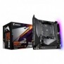 Gigabyte B550I AORUS PRO AX Carte mère - Processeurs AMD Ryzen 5000, VRM 8 phases, jusqu'à 5300 MHz DDR4, 1xPCIe 4.0 + 1xPCIe 3.0 M.2, Wi-Fi 6E, LAN 2.5GbE, USB 3.2 Gen 2, AMD, Emplacement AM4, AMD Ryzen 3000 Series, AMD Ryzen 4000 Series, AMD Ryzen