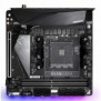 Gigabyte B550I AORUS PRO AX Carte mère - Processeurs AMD Ryzen 5000, VRM 8 phases, jusqu'à 5300 MHz DDR4, 1xPCIe 4.0 + 1xPCIe 3.0 M.2, Wi-Fi 6E, LAN 2.5GbE, USB 3.2 Gen 2, AMD, Emplacement AM4, AMD Ryzen 3000 Series, AMD Ryzen 4000 Series, AMD Ryzen