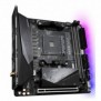 Gigabyte B550I AORUS PRO AX Carte mère - Processeurs AMD Ryzen 5000, VRM 8 phases, jusqu'à 5300 MHz DDR4, 1xPCIe 4.0 + 1xPCIe 3.0 M.2, Wi-Fi 6E, LAN 2.5GbE, USB 3.2 Gen 2, AMD, Emplacement AM4, AMD Ryzen 3000 Series, AMD Ryzen 4000 Series, AMD Ryzen