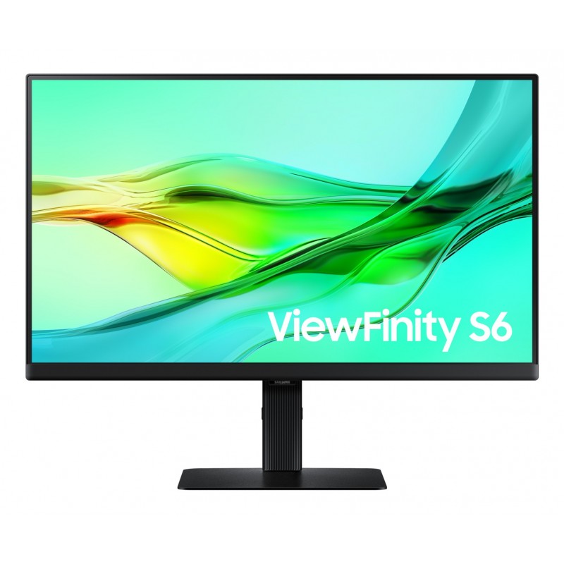 Samsung Écran PC Professionnel 24" ViewFinity S6 S60UD QHD 100Hz, 61 cm 24", 2560 x 1440 pixels, Quad HD, LED, 5 ms, Noir