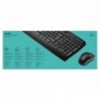 Logitech Wireless Combo MK330, Taille réelle 100 %, Sans fil, USB, QWERTY, Noir, Souris incluse