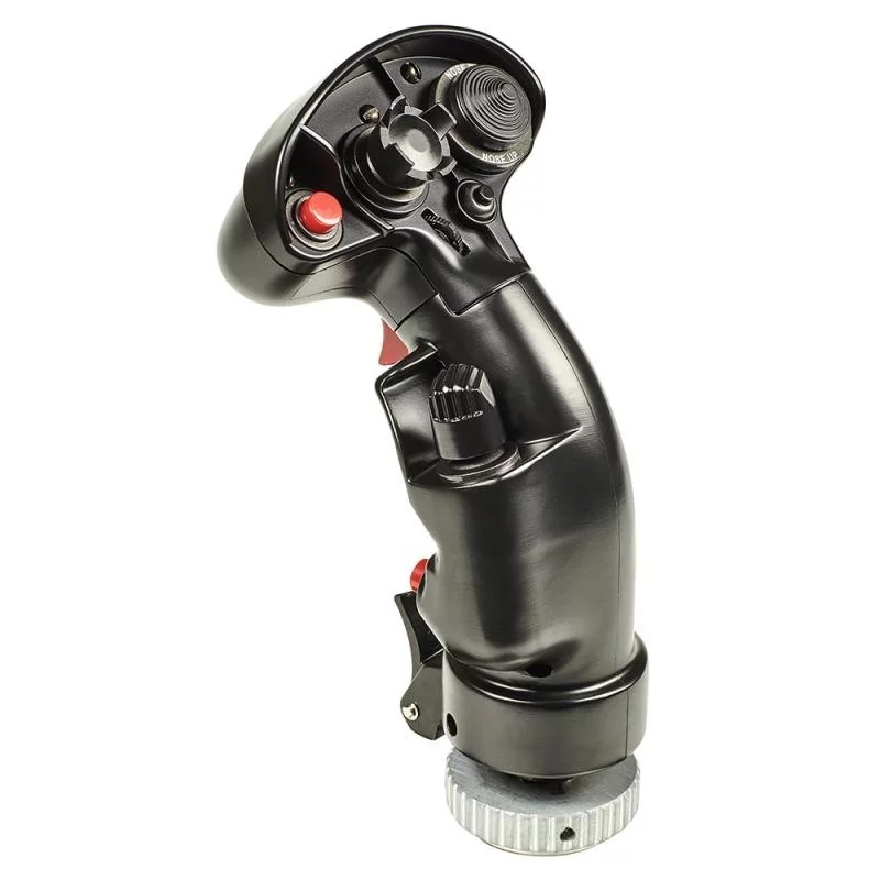 ThrustMaster FA-18C Hornet HOTAS, Joystick, Touche Retour, Bouton d'accueil, Touche mode, Touche Options, Bouton d'allumage, Sans fil, Noir, 60 mm, 80 mm