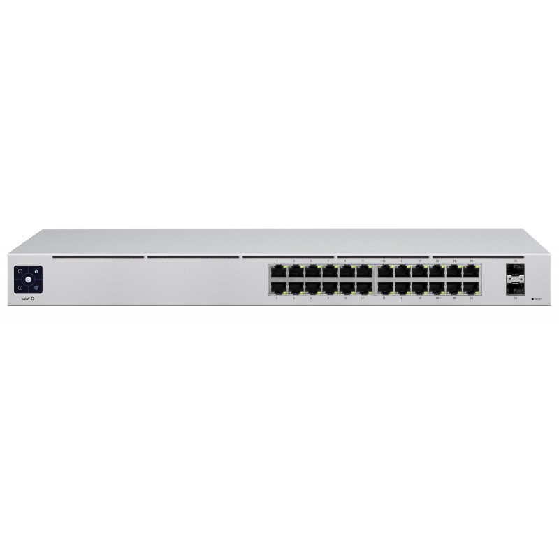 Ubiquiti UniFi USW-24, Géré, L2, Gigabit Ethernet 101001000, Grille de montage
