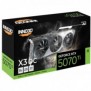 Inno3D GeForce RTX 5070 Ti X3 OC, GeForce RTX 5070 Ti, 16 Go, GDDR7, 256 bit, PCI Express 5.0, 3 ventilateur