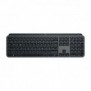 Logitech 920-010926, Sans fil, RF sans fil + Bluetooth, Commutateur de touche « ciseaux », QWERTZ, LED, Graphite