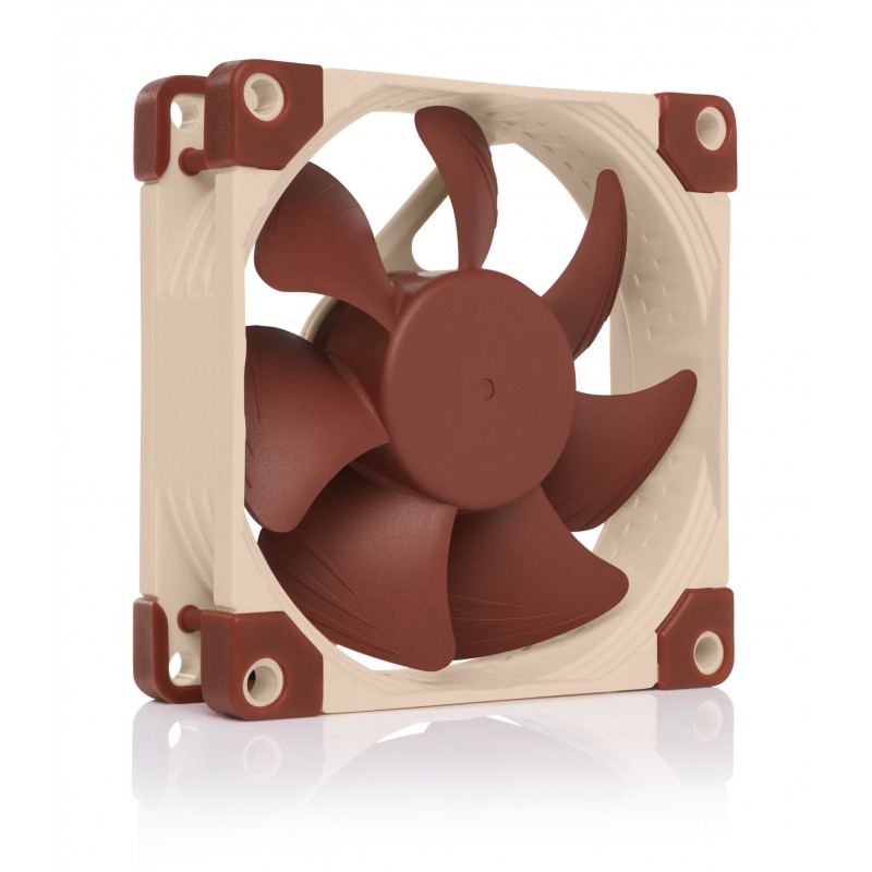 Noctua NF-A8 PWM, Ventilateur, 8 cm, 450 trmin, 2200 trmin, 55,5 m³h, Beige, Marron