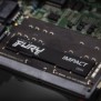 Kingston FURY 32GB 3200MTs DDR4 CL20 SODIMM Kit of 2 Impact, 32 Go, 2 x 16 Go, DDR4, 260-pin SO-DIMM