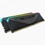 Corsair Vengeance RGB CMN16GX4M2Z3200C16, 16 Go, 2 x 8 Go, DDR4, 3200 MHz, 288-pin DIMM, Noir