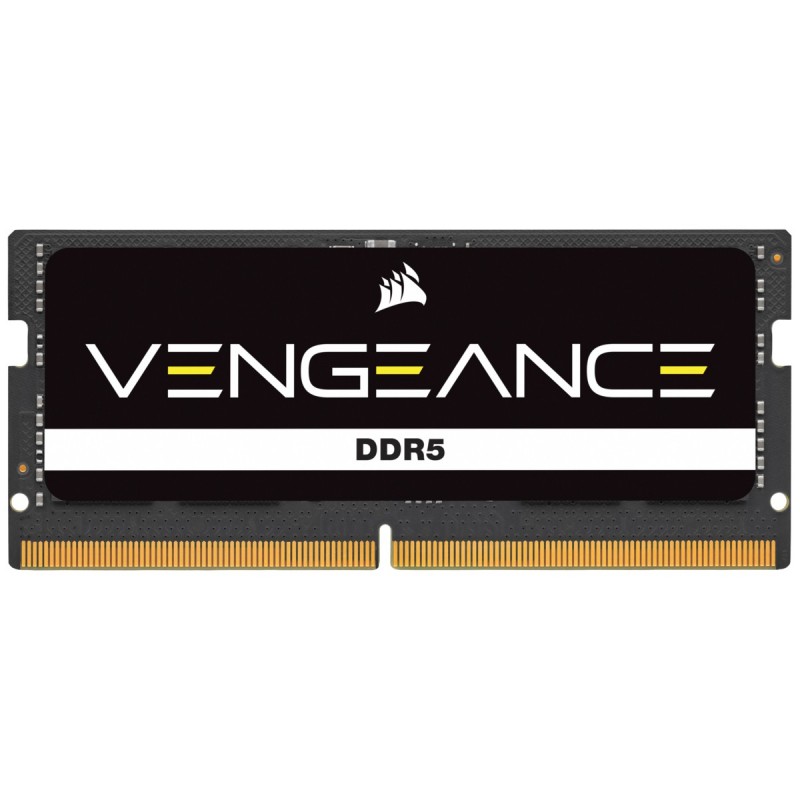 Corsair Vengeance CMSX32GX5M1A4800C40, 32 Go, 1 x 32 Go, DDR5, 4800 MHz, 262-pin SO-DIMM, Noir