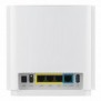 ASUS ZenWiFi AX AX7800 1er Pack Weiß, Blanc, Interne, Système maillé, Énergie, 264,77 m², Tri-bande 2,4 GHz 5 GHz 5 GHz