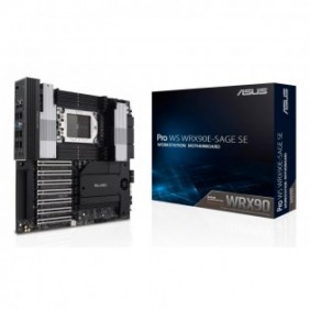 ASUS PRO WS WRX90E-SAGE SE, AMD, Socket sTR5, AMD Ryzen Threadripper PRO 7000 WX-Series, DDR5-SDRAM, DIMM, Octa-canal