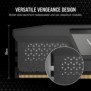 Corsair Vengeance CMK32GX5M2B6000Z38, 32 Go, 2 x 16 Go, DDR5, 288-pin DIMM, Gris
