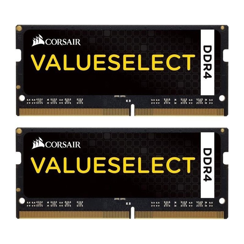 Corsair ValueSelect 16GB DDR4-2133, 16 Go, 2 x 8 Go, DDR4, 2133 MHz, 260-pin SO-DIMM