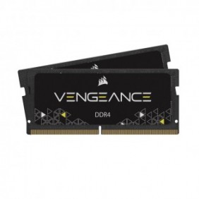 Corsair Vegeance 16GB DDR4-2666, 16 Go, 2 x 8 Go, DDR4, 2666 MHz, 260-pin SO-DIMM, Noir