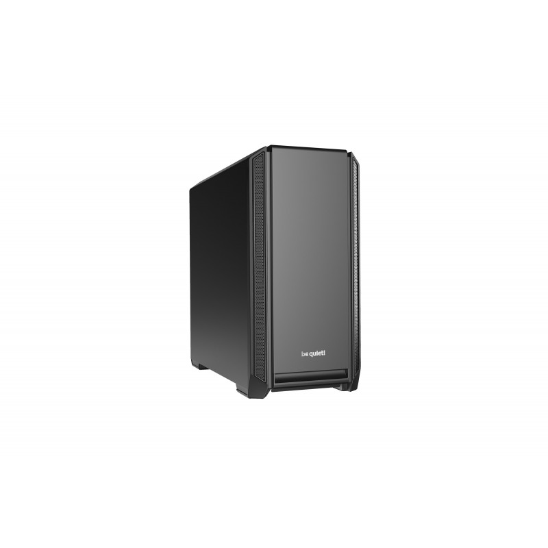 Be Quiet! Silent Base 601 Noir | Boîtier PC ARGB, Mini ITX Micro ATX ATX E-ATX, 2 ventilateurs Pure Wings 140 mm, Midi Tower, PC, Noir, ATX, EATX, micro ATX, Mini-ITX, Acrylonitrile-Butadiène-Styrène , SECC, HDD