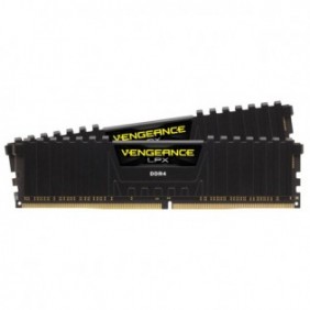 Corsair Vengeance LPX , 16 Go, 2 x 8 Go, DDR4, 3200 MHz, 288-pin DIMM, Noir
