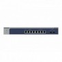 Netgear 8-Port Multi-Gigabit10G Ethernet Smart Switch with 2 SFP+ Ports , Géré, L2+, 10G Ethernet 100100010000, Grille de montage