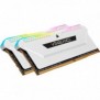 Corsair Vengeance RGB Pro , 16 Go, 2 x 8 Go, DDR4, 3200 MHz, 288-pin DIMM, Blanc