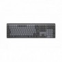 Logitech Master 920-010757, Sans fil, RF sans fil + Bluetooth, Clavier mécanique, QWERTY, LED, Graphite