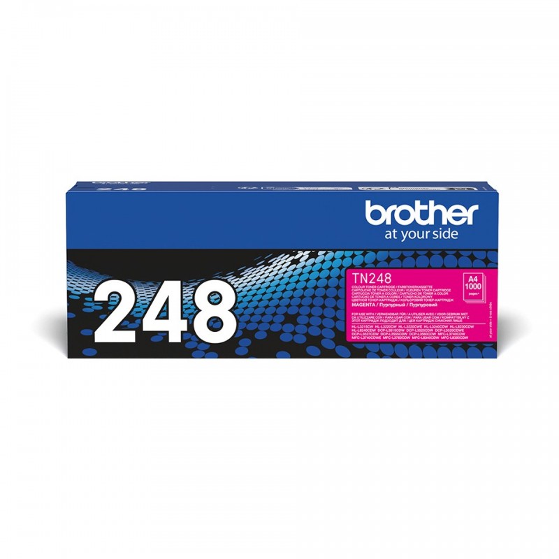 Brother TN-248M, 1000 pages, Magenta, 1 pièce