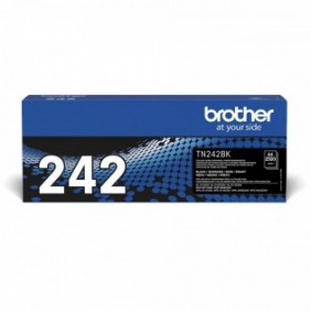 Brother Cartouche de toner TN-242BK originale – Noir, 2500 pages, Noir, 1 pièce