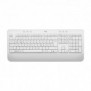 Logitech 920-011022, Sans fil, Bluetooth, Clavier à membrane, QWERTZ, Blanc, Souris incluse