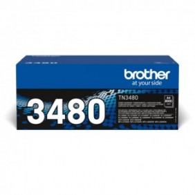 Brother Cartouche de toner TN-3480 originale – Noir, 8000 pages, Noir, 1 pièce