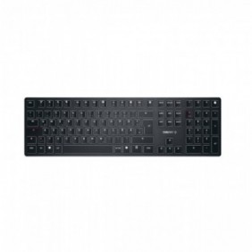 Cherry KW X ULP, Avec fil &sans fil, USB + RF Wireless + Bluetooth, Clavier mécanique, QWERTZ, LED, Noir