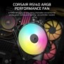Corsair RS140 ARGB, Ventilateur, 14 cm, 330 trmin, 1700 trmin, 36 dB, 95,5 cfm