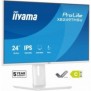 Iiyama ProLite XB2497HSU-W1, 60,5 cm 23.8", 1920 x 1080 pixels, Full HD, LED, 4 ms, Blanc