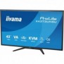 Iiyama ProLite X4373UHSU-B2, 108 cm 42.5", 3840 x 2160 pixels, 4K Ultra HD, LED, 3 ms, Noir