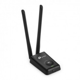 TP-LINK TL-WN8200ND, Sans fil, USB, WLAN, Wi-Fi 4 802.11n, 300 Mbits, Noir