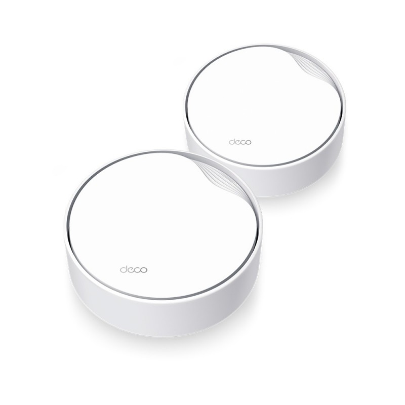 TP-LINK DECO X50-POE2-PACK, Blanc, Interne, Système maillé, 420 m², Bi-bande 2,4 GHz 5 GHz, Wi-Fi 6 802.11ax