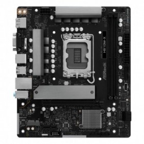 ASRock H810M-X, Intel, LGA 1851 Socket V1, Intel Core Ultra Series 2, DDR5-SDRAM, 128 Go, DIMM