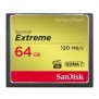 SanDisk CF Extreme 64GB, 64 Go, CompactFlash, 120 Mos, 85 Mos, Noir