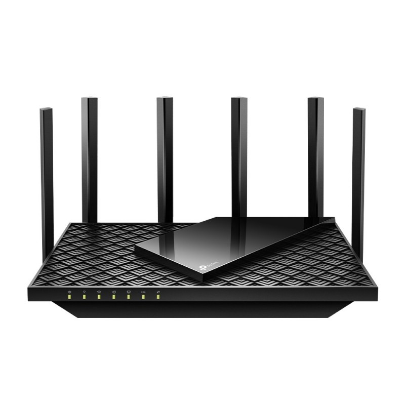 TP-LINK Archer AX72 Pro, Wi-Fi 6 802.11ax, Bi-bande 2,4 GHz 5 GHz, EthernetLAN, Noir, Routeur de bureaupoteau