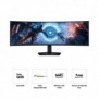 Samsung G91F, 124,5 cm 49", 5120 x 1440 pixels, Dual QHD, LCD, 1 ms, Noir