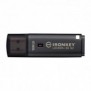 Kingston IronKey 128 Go Locker Plus 50 G2, FIPS 197, AES-256, 128 Go, USB Type-A, 3.2 Gen 1 3.1 Gen 1, 145 Mos, Casquette, Noir