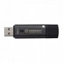 Kingston IronKey 128 Go Locker Plus 50 G2, FIPS 197, AES-256, 128 Go, USB Type-A, 3.2 Gen 1 3.1 Gen 1, 145 Mos, Casquette, Noir