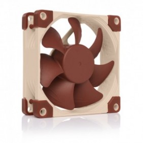 Noctua NF-A8 PWM, Ventilateur, 8 cm, 450 trmin, 2200 trmin, 55,5 m³h, Beige, Marron