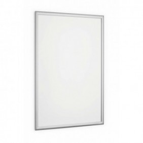 Durable 500923, Rectangle, Argent, Aluminium, Monochromatique, Pas de motif, 660 x 900 mm
