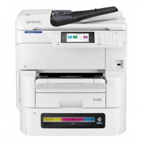 Epson WorkForce Pro EM-C8100RDWF, Jet d'encre, Impression couleur, 4800 x 1200 DPI, A3, Impression directe, Blanc