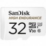 SanDisk High Endurance, 32 Go, MicroSDHC, Classe 10, UHS-I, 100 Mos, 40 Mos