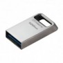 Kingston DataTraveler 128 Go Micro 200 Mos Metal USB 3.2 Gen 1, 128 Go, USB Type-A, 3.2 Gen 1 3.1 Gen 1, 200 Mos, Sans capuchon, Argent
