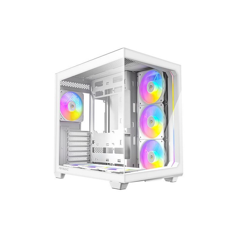 Antec C5, Midi Tower, PC, Blanc, ATX, ITX, micro ATX, Verre, Plastique, Acier, 3x 120 mm