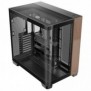 Antec C8 Curve Wood, Full Tower, PC, Noir, Transparent, Bois, ATX, ITX, Verre, Plastique, Acier, Bois, 17,5 cm