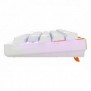 Cherry K5 PRO TMR COMPACT, Avec fil, USB, Clavier mécanique, QWERTZ, LED RGB, Orange, Blanc